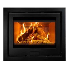 DI LUSSO ECO R6 WOOD INSET WOOD BURNING STOVE