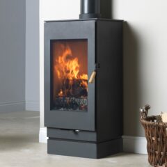 BURLEY CARLBY WOOBURNING STOVE 7KW WITH CATALYTIC CONVERTER
