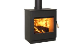 BURLEY SWITHLAND 8KW WOOD STOVE FIREBALL WITHOUT CATALYTIC CONVERTER