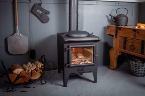 ESSE WARMHEART ECO 5KW STOVE WITH BOLSTER LID