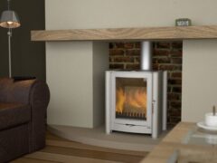 FIREBELLY FB1 WOODBURNER IN PEWTER 6KW STOVE