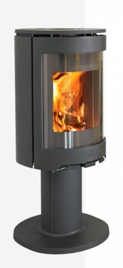 JOTUL F483 WOOD BURNING CONVECTOR STOVE WITH PEDESTAL STAND