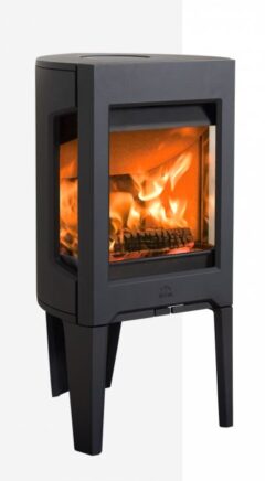 JOTUL F163 STOVE BLACK PAINT WITH GLASS SIDES