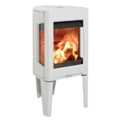 JOTUL F163 STOVE WHITE ENAMEL WITH GLASS SIDES