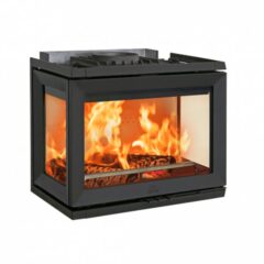 JOTUL I 520 WOOD BURNING STOVE FRONT AND RIGHT GLASS