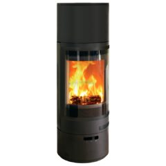 SCAN 85-5 HT WOOD STOVE GREY WITH BLACK TRIM