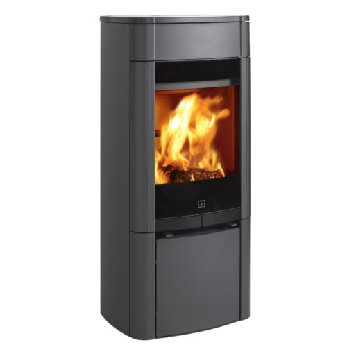 SCAN 65-1 WOOD STOVE IN BLACK