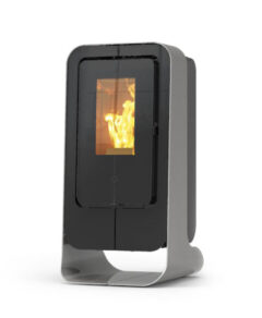 THERMOROSSI CIAO IN GREY PELLET STOVE