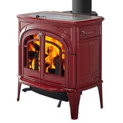 VERMONT NEW 2022 DAUNTLESS WOOD STOVE IN BORDEAUX