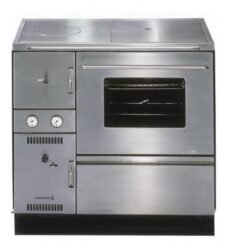 WAMSLER K148 SOLID FUEL CENTRAL HEATING COOKER STAINLESS / RH