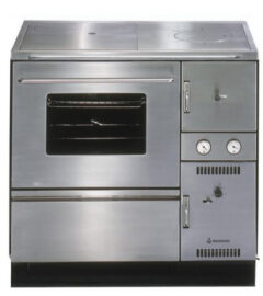 WAMSLER K148 SOLID FUEL CENTRAL HEATING COOKER STAINLESS / LH