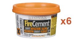 STOVAX FIRE CEMENT - 500G TUB (PACK OF 6)