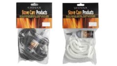 STOVAX 6MM BLACK ROPE SEAL WITH ADHESIVE - 2M PACK 4978