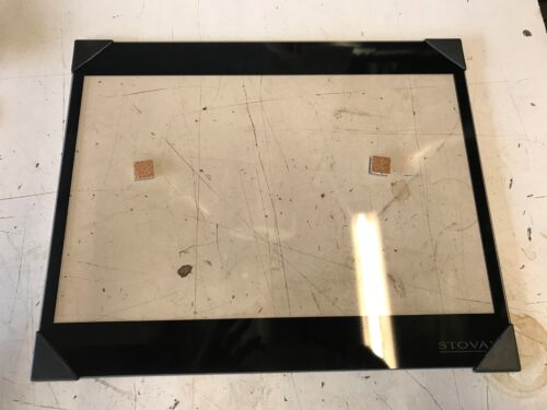 STOVAX VIEW 8 MK2 WB DOOR GLASS CE8099